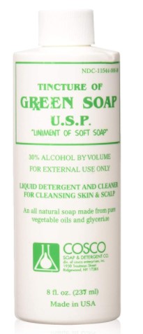סבון ירוק קעקוע תמיסת קעקוע