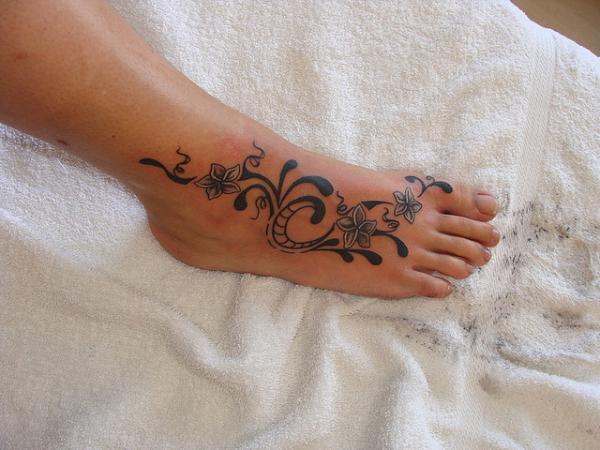 Tatouages ​​​​de pied