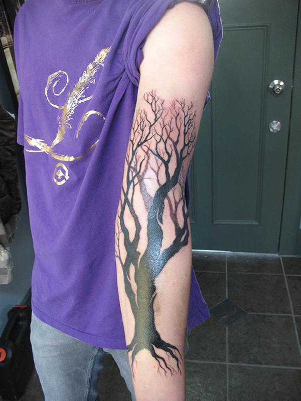 Tatouage Arbre