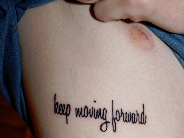 Motional 100 Quote Tattoo