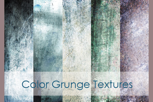 textures grunge de couleur