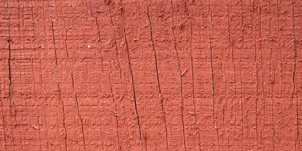 Mur en bois rouge