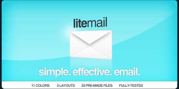 LiteMail | Modèle d'e-mail