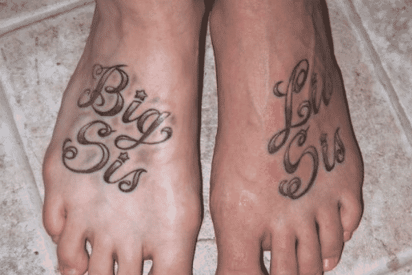 idées de tatouage soeur 2