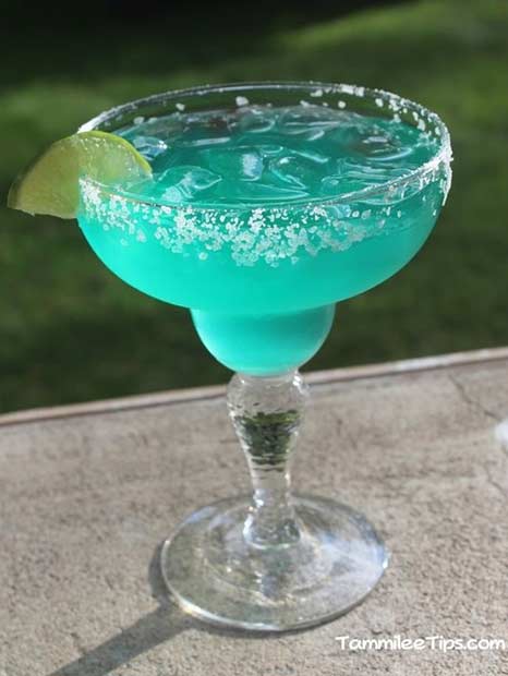 Μπλε Μαργαρίτα Καλοκαιρινό αλκοολούχο ποτό