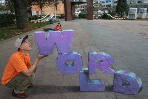 15 superbes œuvres à la craie de Julian Beever et Kurt Wenner