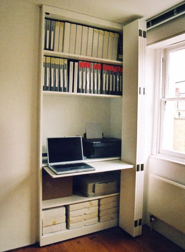 bureau à domicile caché