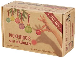Σετ δώρου Picering's Hand -Picked Gin Baubles - 6 x 5cl