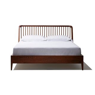 Spindle Bed Walnut