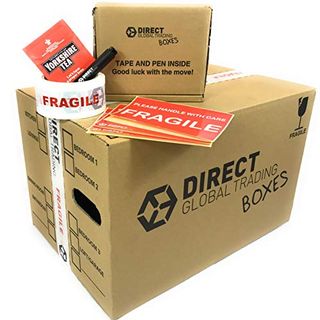 20 boîtes d'emballage de stockage en carton solides