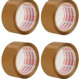 Ruban d'emballage brun, 6 rouleaux par paquet