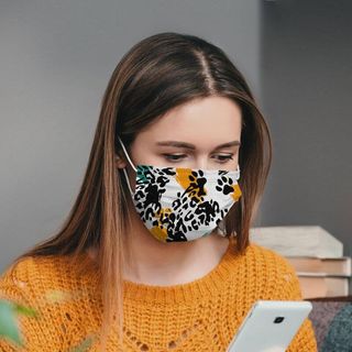 Masque facial imprimé animal