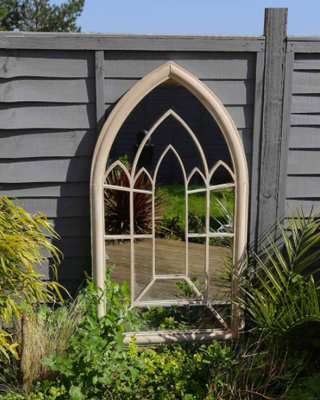 Miroir d'extérieur Charles Bentley Arch Crème