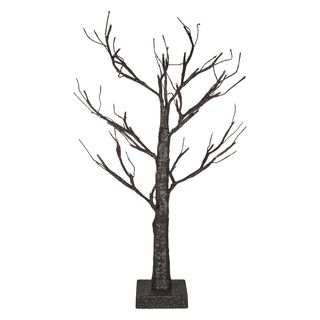 Pre-Lit Tree, 60cm, Μαύρο