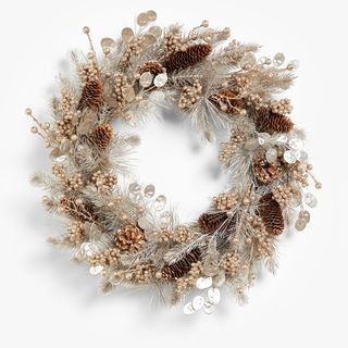 John Lewis & amp; Partners Renaissance Wreath, Champagne