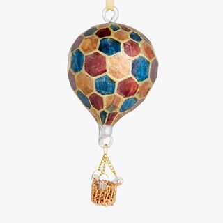 Bloomsbury Hot Air Balloon Tree Decoration, Multi