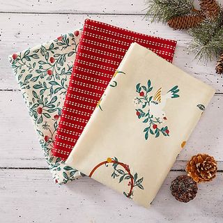 חבילת מגבות תה לחג המולד הכוללת 3