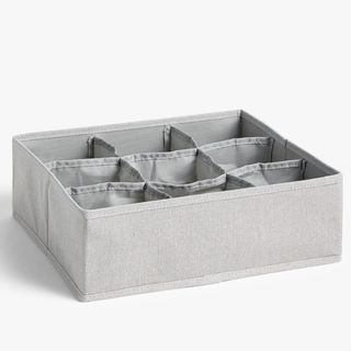 John Lewis & amp; Partners 9 Section Organizer, Grey