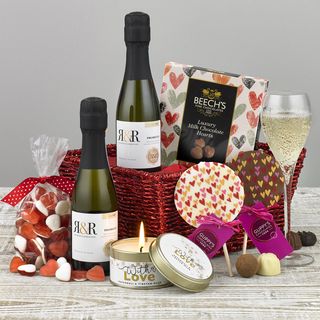 Panier Cadeau Saint Valentin