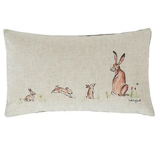 Coussin Lapins Naturels Lottie England