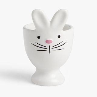 John Lewis & amp; Partners Bunny Rabbit Egg Cup, Λευκό
