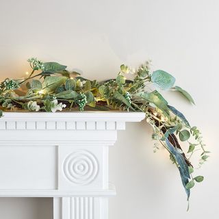 2m Spring Eucalyptus Garland Micro Light Bundle