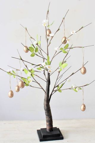 Arbre d'affichage de Pâques à fleurs blanches, 69 £