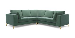 Darcy Velvet Sofa by House Beautiful at Homebase