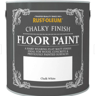 Chalky Finish Floor Paint (Κιμωλία Λευκό)