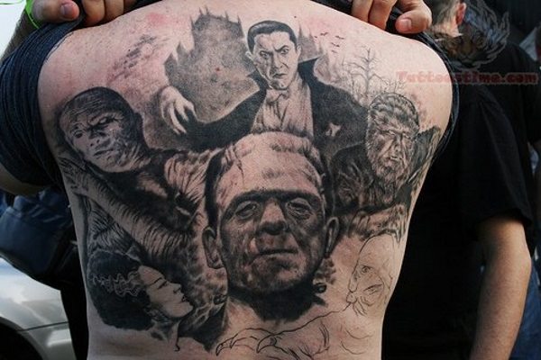 tatouages ​​​​de films d'horreur