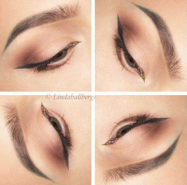 Everyday Winged Liner Makeup Look