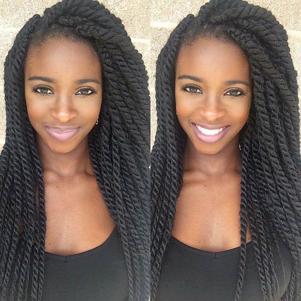 Long Kinky Twists