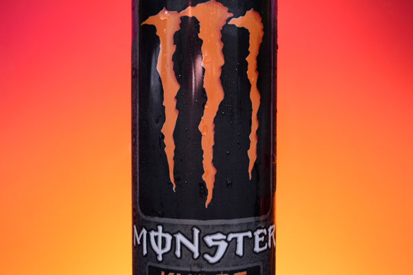 Flammes Monster Energy