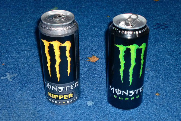 Monster Energy Cans