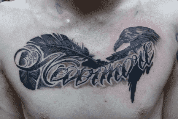 idées de tatouage de corbeau poe 9