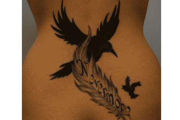idées de tatouage de corbeau poe 3