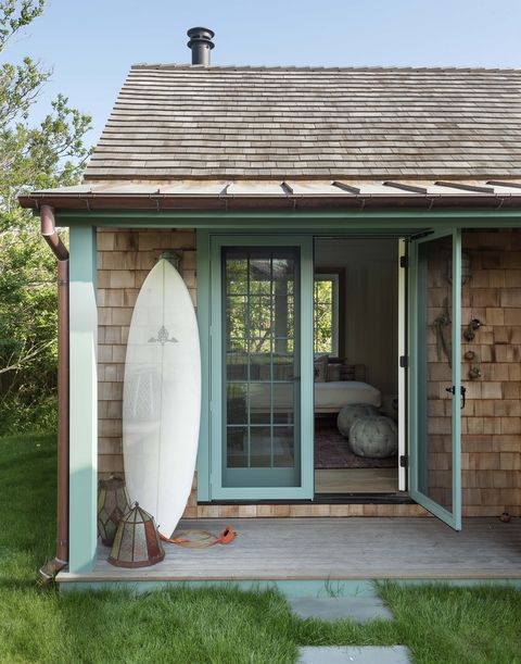 extérieur du lodge de surf montauk