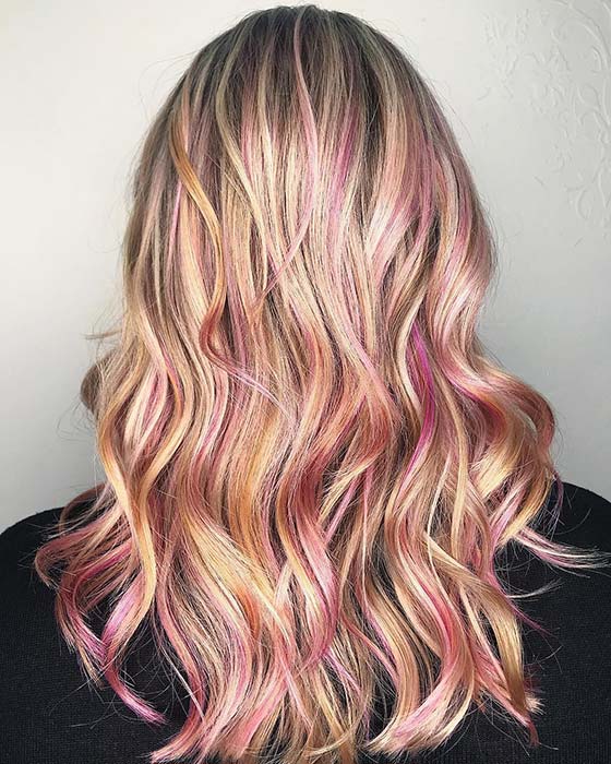 Barely There Pink Highlights