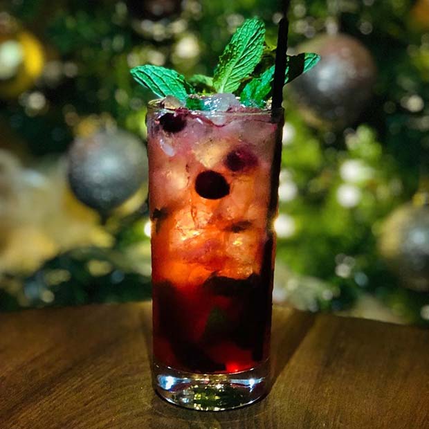 Cranberry Mojito