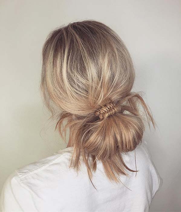 Απλό και εύκολο στη χρήση Low Bun