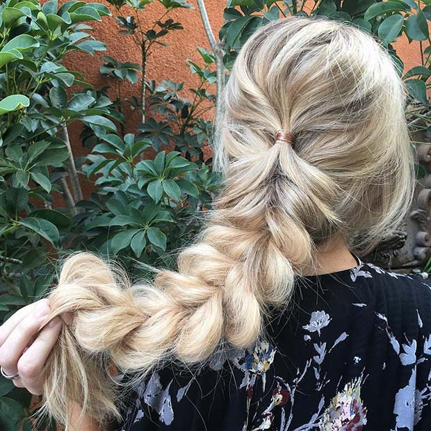 Tresse moelleuse mignonne