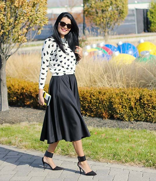 Tenue de travail de printemps monochrome