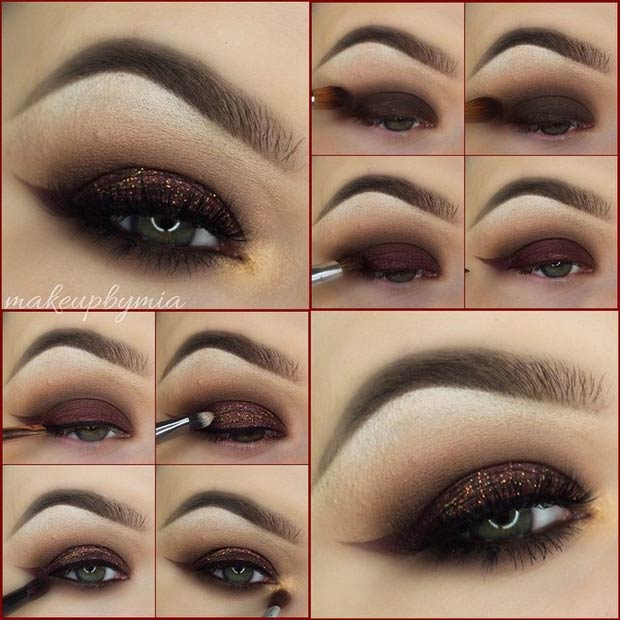 Σκούρο καφέ Smokey Eye Tutorial