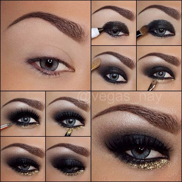 Μαθήματα Black Smokey Eye Tutorial