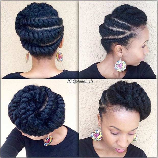 Flat Twist Protective Style