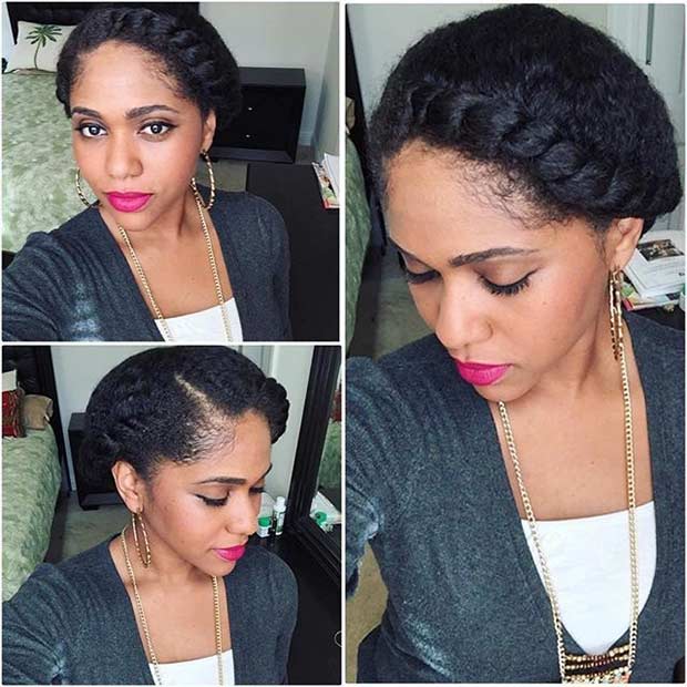 Χαριτωμένο και εύκολο Flat Twist Updo