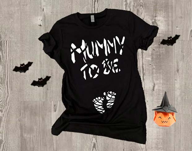 T-shirt Maman pour être Halloween