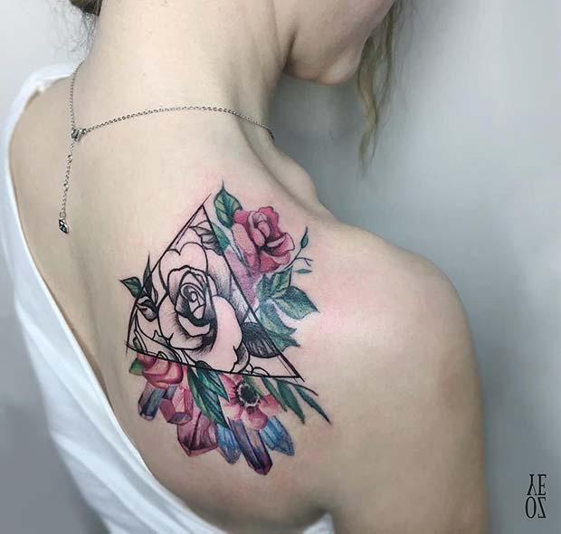 Μοναδικό και μοντέρνο Rose Tattoo