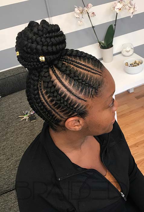 Beau chignon haut