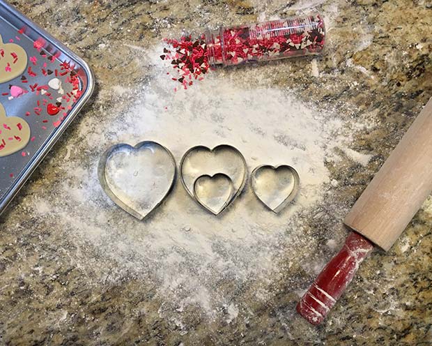 Ανακοίνωση εγκυμοσύνης Love Heart Cookie Cutter Cutter